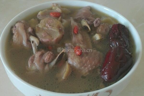 红枣板栗鸡汤的做法图解10