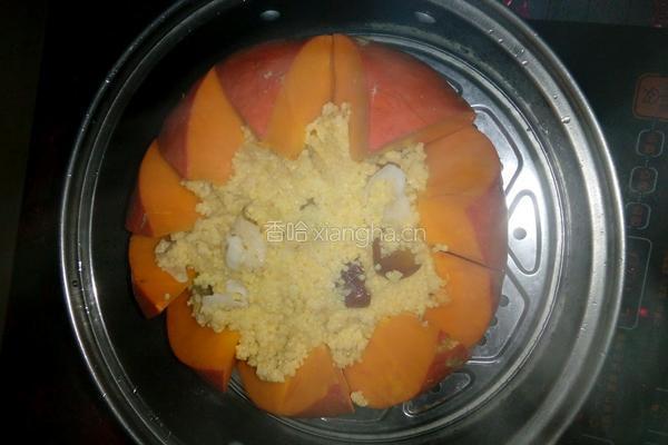 金瓜小米蛊的做法图解8