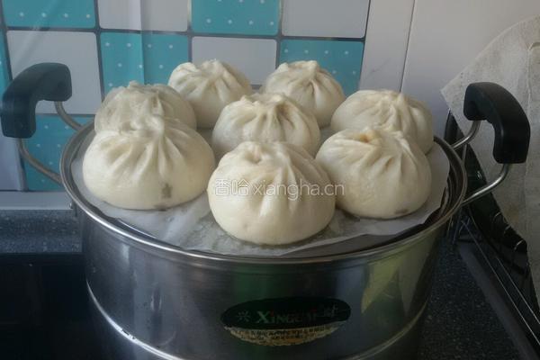 雪里蕻馅大包子的做法图解11