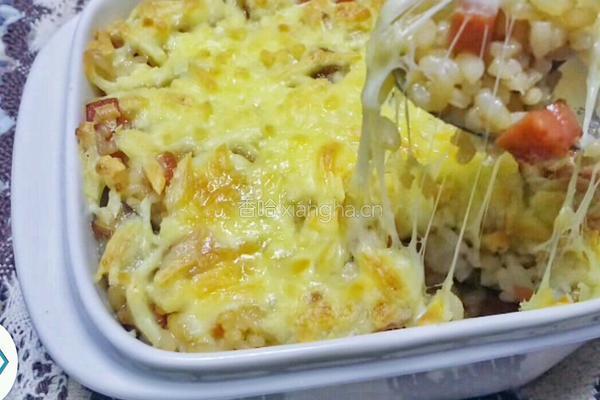 芝士焗饭的做法图解8