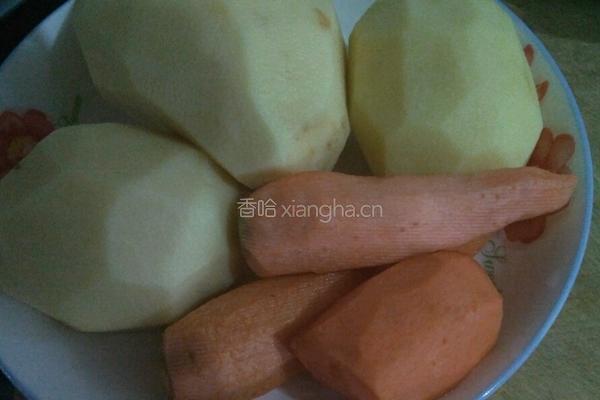 鸡蛋蔬菜饼的做法图解1