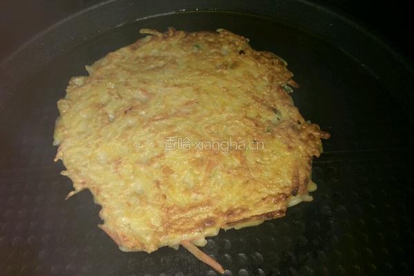 鸡蛋蔬菜饼的做法图解5