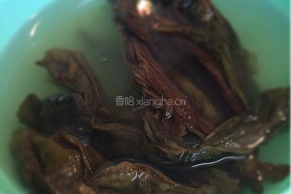 梅菜扣肉的做法图解2