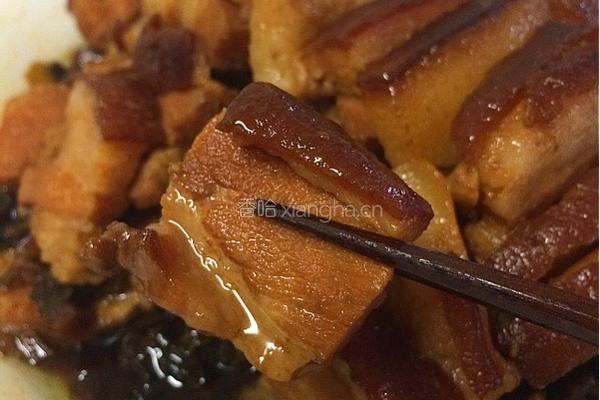 梅菜扣肉的做法图解10