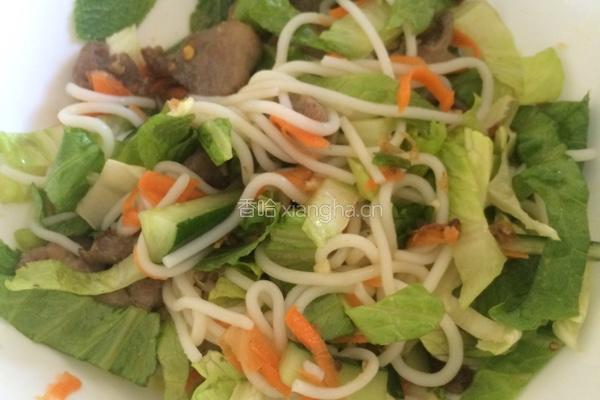 越式猪肉干拌米粉的做法图解15