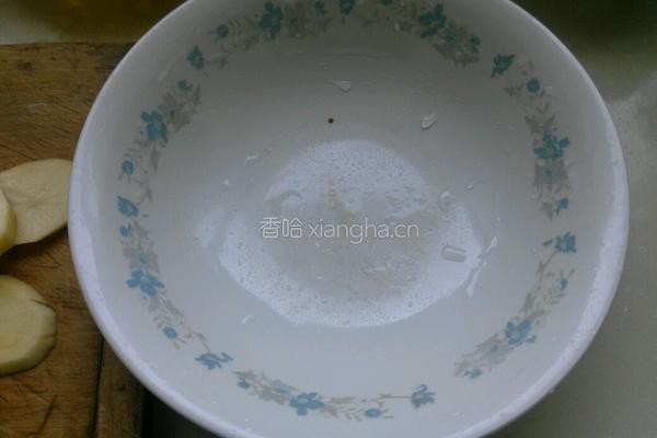 土豆糯米蒸里脊肉的做法图解5