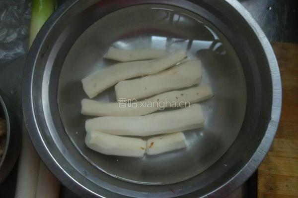 莴笋炒山药的做法图解2