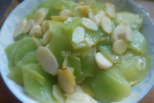 莴笋炒山药的做法图解10