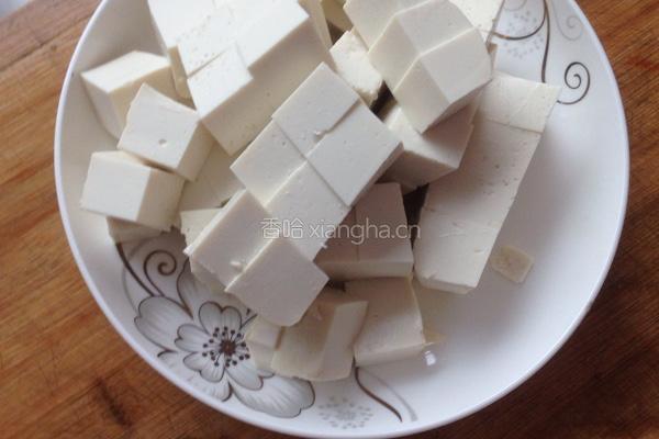 小葱拌豆腐的做法图解2