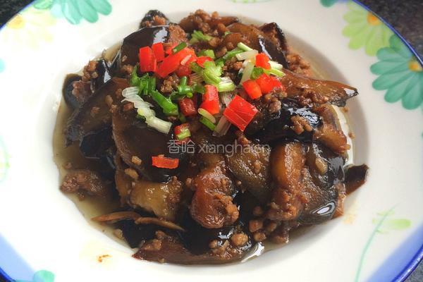 油焖肉末茄子的做法图解14