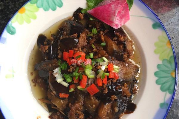 油焖肉末茄子的做法图解16