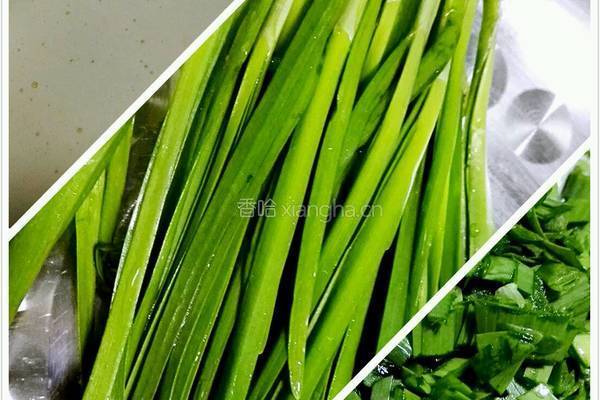 韭菜蛋饼的做法图解2