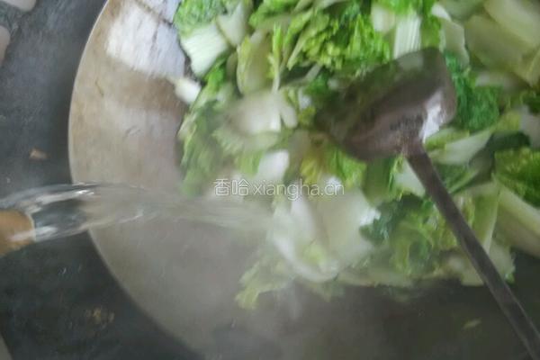 腐皮煮白菜的做法图解5