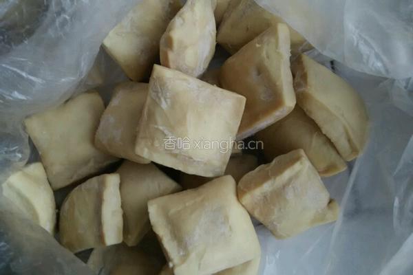 炸豆腐的做法图解1