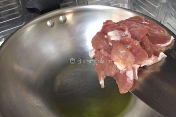 洋葱炒肉片的做法图解3
