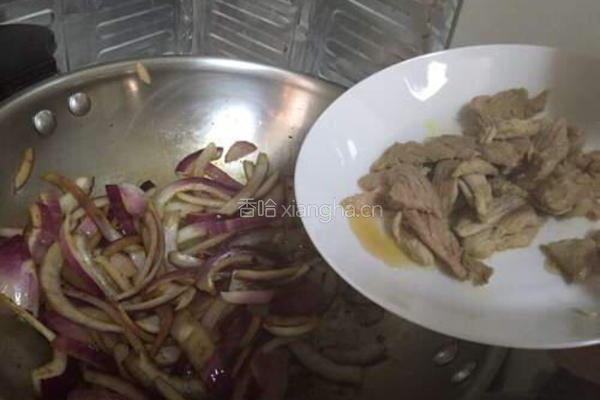 洋葱炒肉片的做法图解10