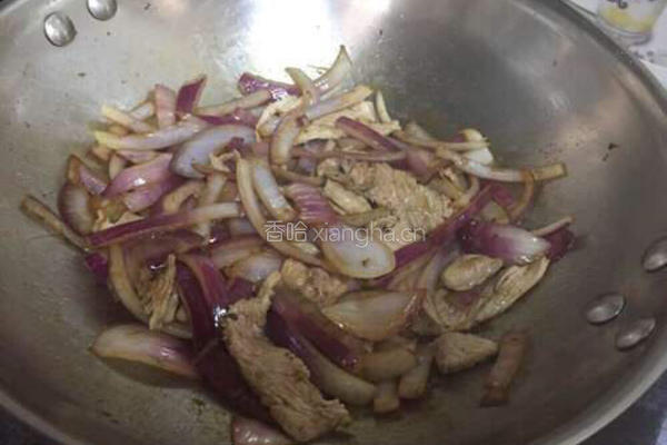 洋葱炒肉片的做法图解11