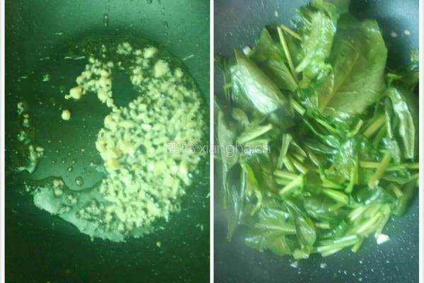 菠菜炒鸡蛋的做法图解4