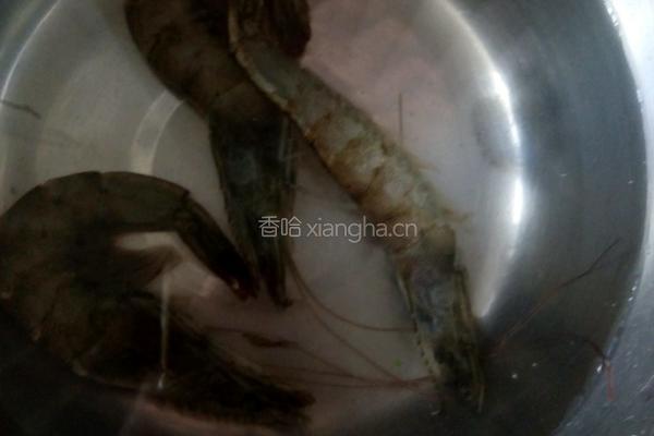 芹菜叶虾仁饼的做法图解3