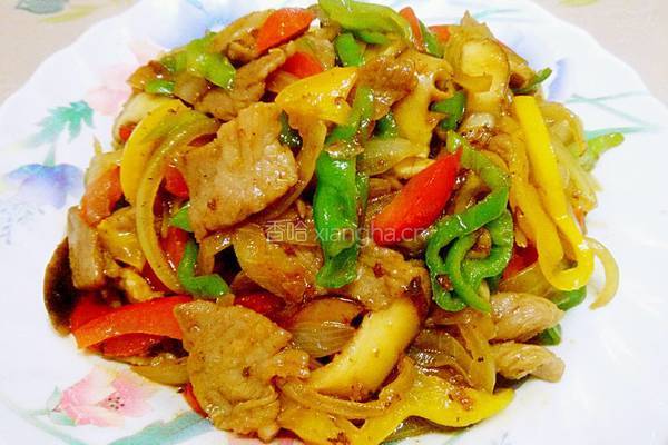 农家小炒肉的做法图解13