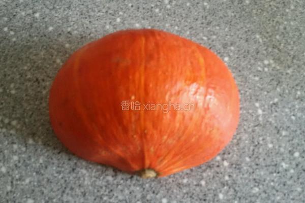 南瓜蛋糕的做法图解1