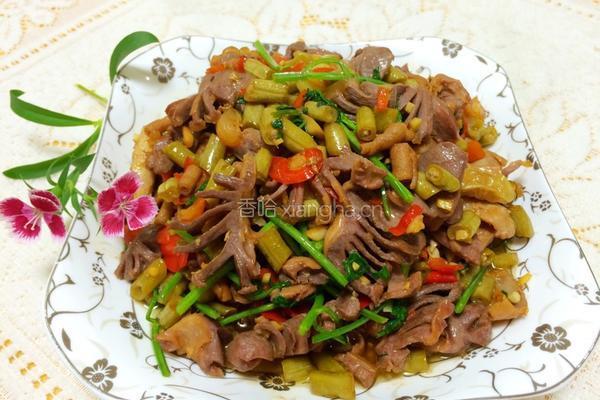 酸辣鸭杂的做法图解14