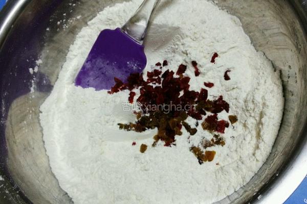 蔓越莓酥饼的做法图解4