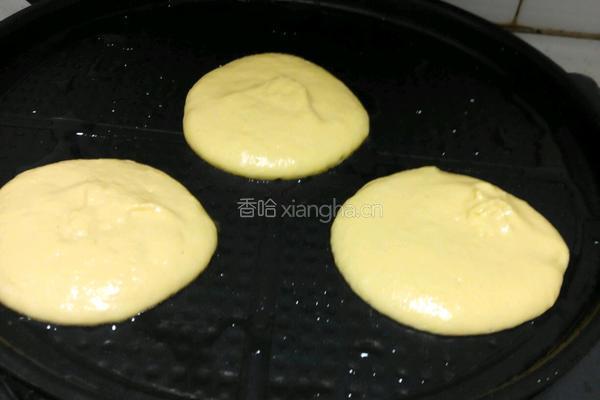 奶香玉米饼的做法图解8