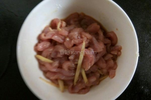 豆角炒肉丝的做法图解3