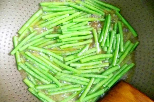 豆角炒肉丝的做法图解6
