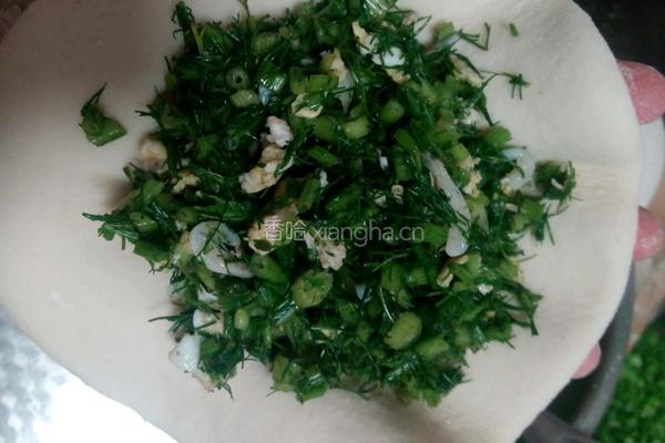 茴香虾皮馅饼的做法图解11