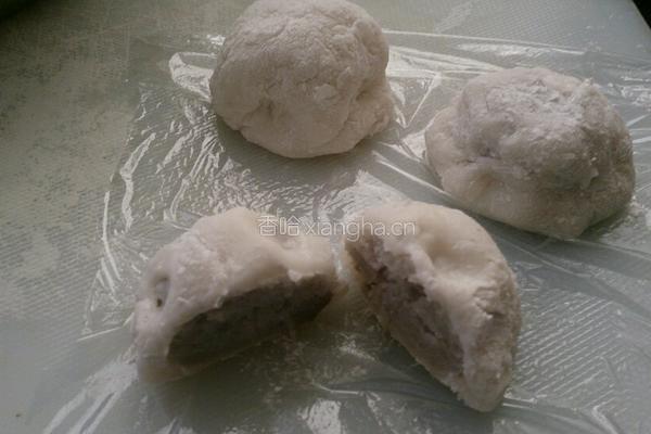 紫薯冰皮月饼的做法图解9
