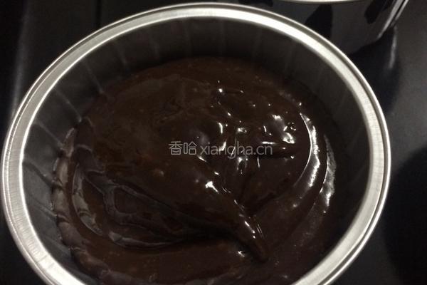巧克力流心蛋糕的做法图解9