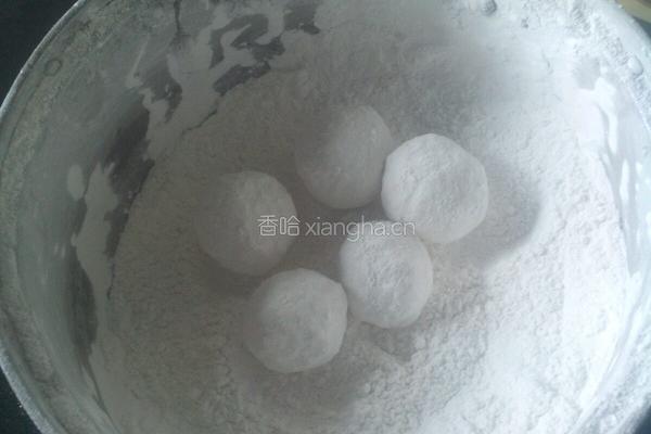 美味芝麻元宵的做法图解5