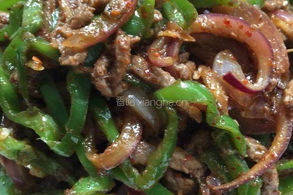 孜然炒牛肉的做法图解8