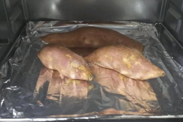 烤地瓜的做法图解2