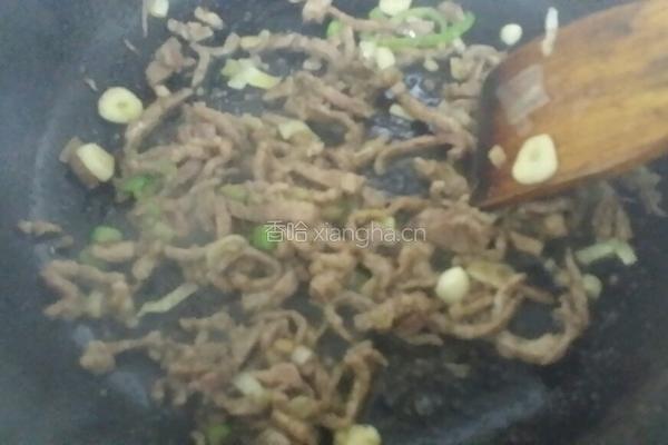 炒茄条的做法图解3