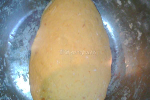 豆沙馅南瓜饼的做法图解4