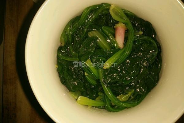 黑芝麻蒜香菠菜塔的做法图解5