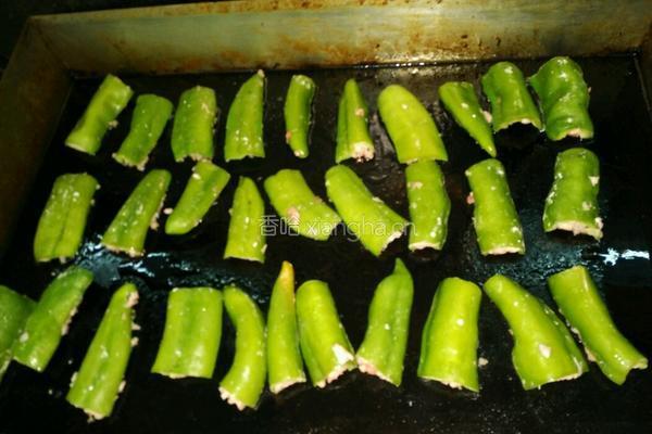 肉碎酿青椒的做法图解6