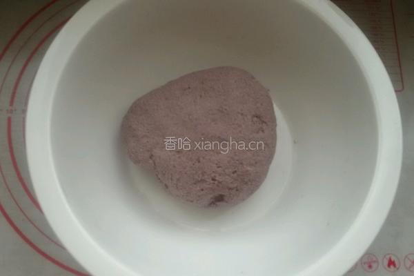 紫米馒头的做法图解5