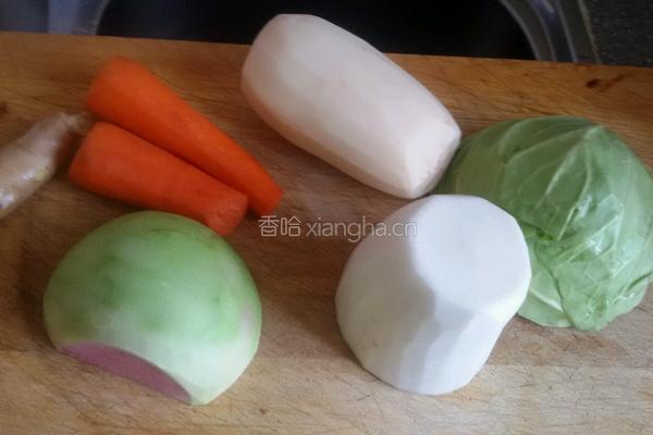 快手泡菜的做法图解1
