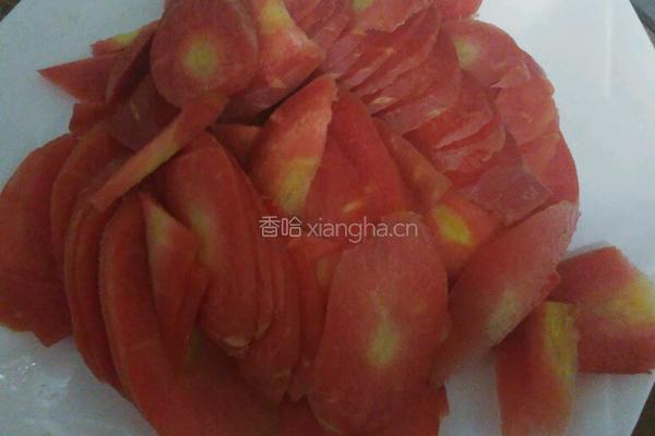 红萝卜炒豆干的做法图解3