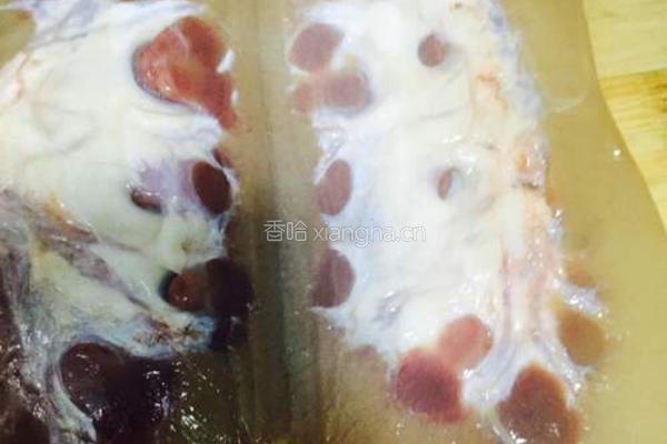 猪腰菠菜汤的做法图解3