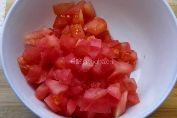 鸡蛋西红柿菠菜汤面的做法图解3
