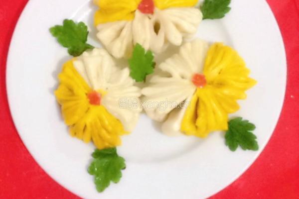 莲花馒头的做法图解14