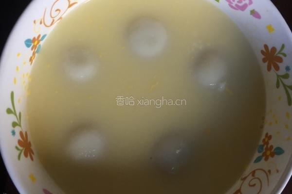 酒酿汤圆的做法图解3