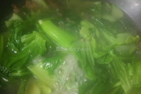 瘦肉芥菜汤的做法图解3