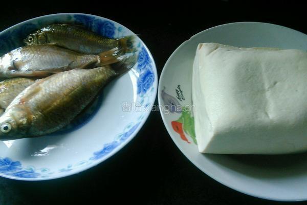 鲫鱼豆腐汤的做法图解1