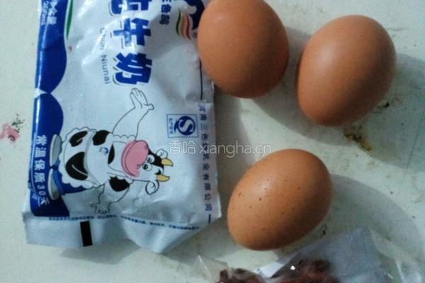 牛奶鸡蛋羹的做法图解1